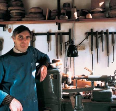 David Mellor
Designer David Mellor in his workshop in the 1960s. Is yards from the family home he built and fitted with his plan to blur the boundaries between work and leisure time.