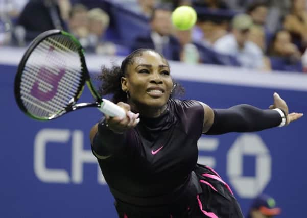 DOUBLE BLOW: Serena Williams lost in the US Open semi-final and her world No 1 tag after defeat to Karolina Pliskova. Picture: AP Photo