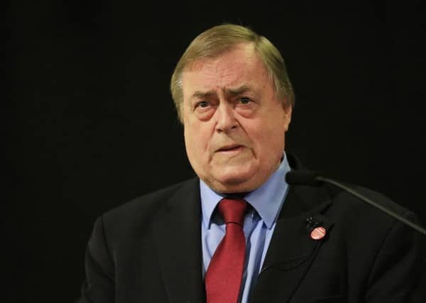 Lord Prescott. Jonathan Brady/PA Wire