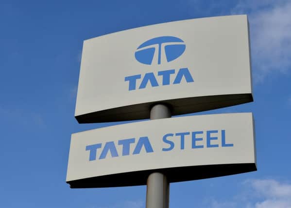 Tata has slumped to a net loss of 31.8bn rupees (GBP358m) for the quarter to June amid continued uncertainty over its UK operations.