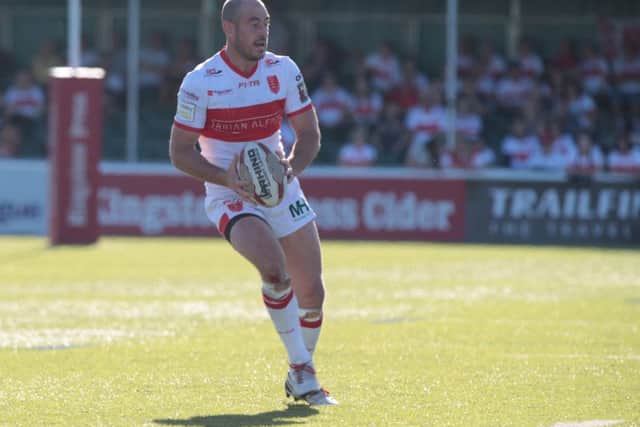 BACK IN THE FRAME: Hull Kingston Rovers' Terry Campese. Picture by Kieran Galvin/SWpix.com.