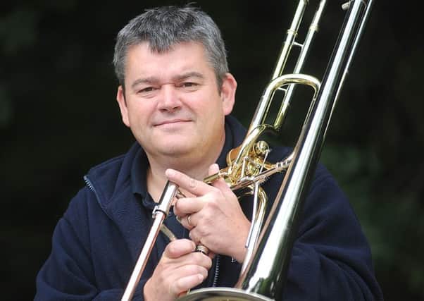 Michael Rath whose trombone company has found an international market.