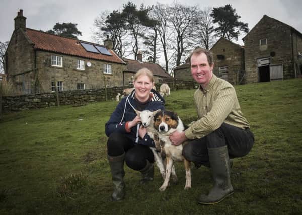Trudy and David Sanderson who farm on the North York Moors and have fostered with Fostering North Yorkshire for almost 10 years.