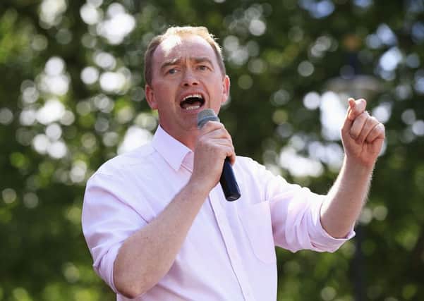 Tim Farron will speak at the start of the Liberal Democrats' conference today