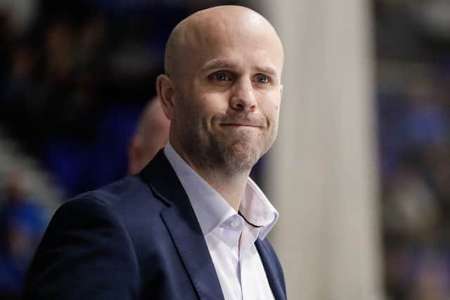 Danny Stewart has returned to Coventry as head coach, with Ashley Tait as his player-assistant. Picture: Scott Wiggins.