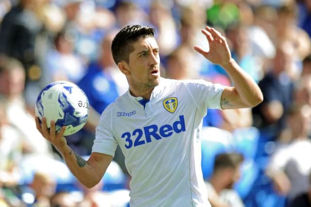 Pablo Hernandez scored a stunning goal for Leeds United in the win against Cardiff (Picture: Tony Johnson).