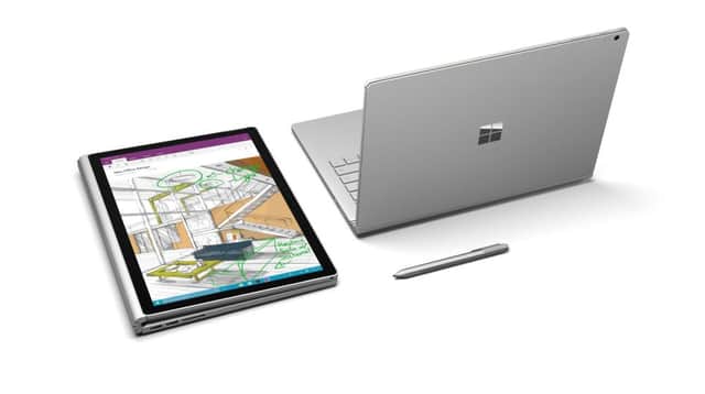 The Microsoft Surface is a laptop and a tablet, for the price of... both