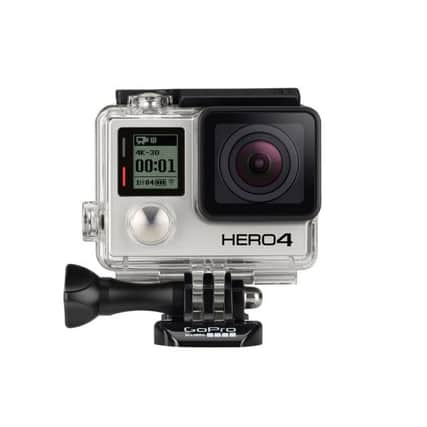 A GoPro camera can go where your phone can't