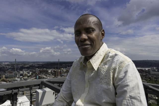 Pierre Ngunda Kabaya, Roof of the Arts Tower, University of Sheffield
