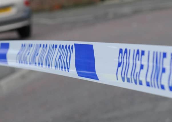 Police tape in Harrogate