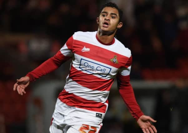 Cameron Stewart, during loan spell at Doncaster Rovers.
