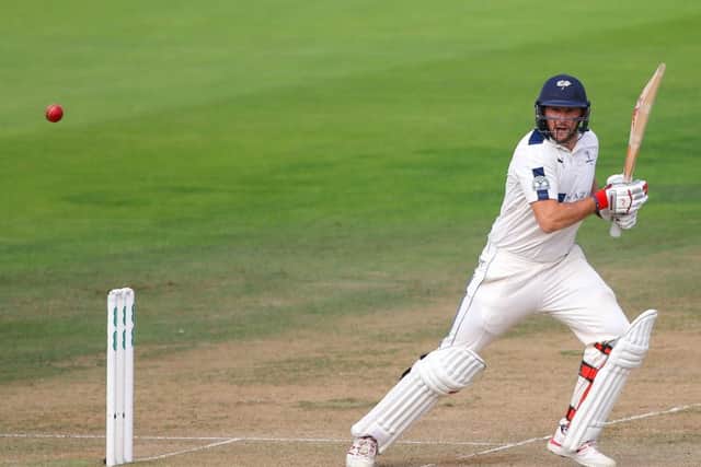 Yorkshire's Tim Bresnan ended on 142 not out. Picture by Alex Whitehead/SWpix.com