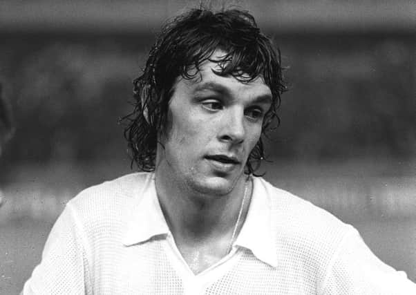 Joe Jordan on the night Leeds United lost the European Cup final to Bayern Munich in 1975.