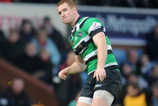 Former Leeds Carnegie loanee, 
Rory Clegg, returns to Headingley with London Scottish this weekend.