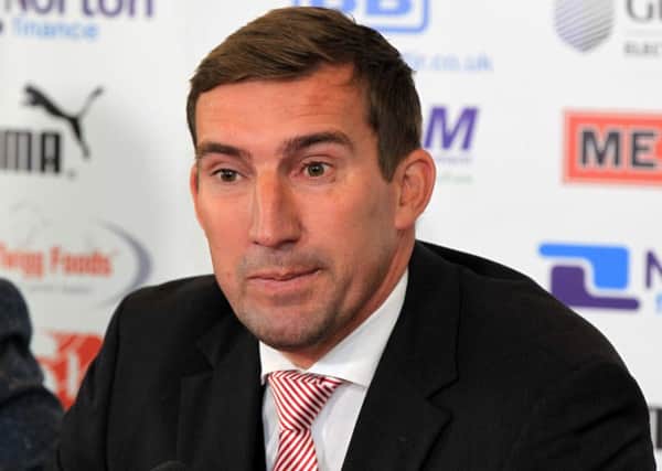 Rotherham United manager Alan Stubbs (Picture: Chris Etchells).