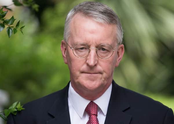 Hilary Benn gave a passionate speech at a meeting of Labour moderates