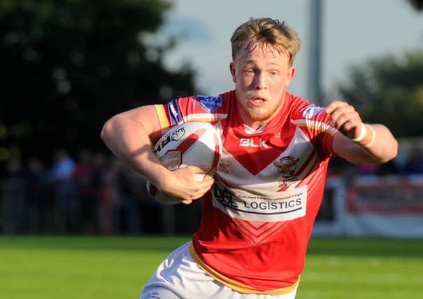 Sheffield Eagles' Cory Aston. Picture: Andrew Roe