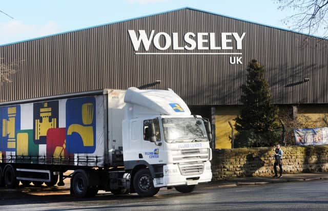 File photo of a warehouse at the Wolseley Center in Ripon, North Yorkshire, as the Plumb Center owner is set to axe up to 800 jobs as part of a restructuring that will see it shut 80 branches and a distribution centre. PRESS ASSOCIATION Photo. Issue date: Tuesday September 27, 2016  Photo: Anna Gowthorpe/PA Wire