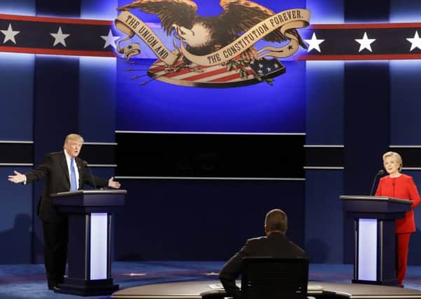 Donald Trump squared off against Hillary Clinton in the first US presidential debate