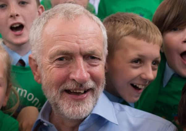 Jeremy Corbyn visited a school in Liverpool today