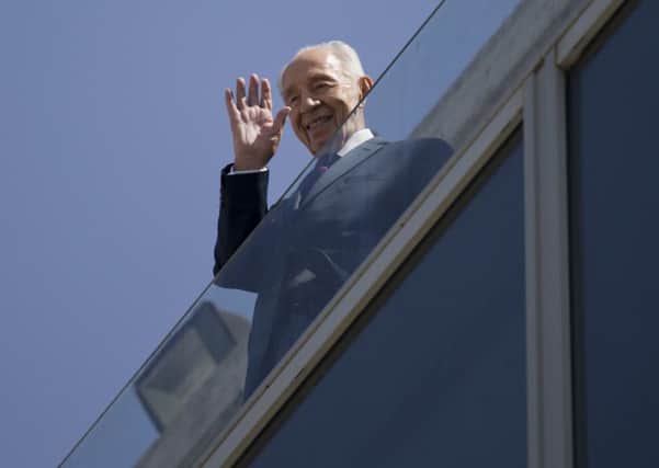 Former Israeli President Shimon Peres.