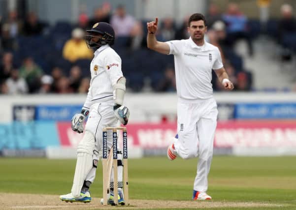 England's James Anderson is out of the Bangladesh tour due to injury. Picture: Owen Humphreys/PA.