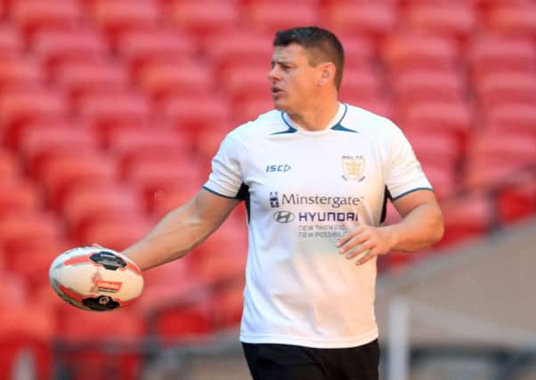 READY FOR ACTION: Hull FC head coach Lee Radford. Picture: Adam Davy/PA.