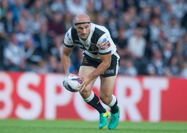 ON SONG: Hull FC's Danny Houghton.