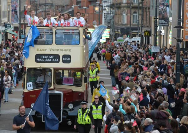 The Team GB homecoming parade in Leeds - was BBCw coverage excessive?