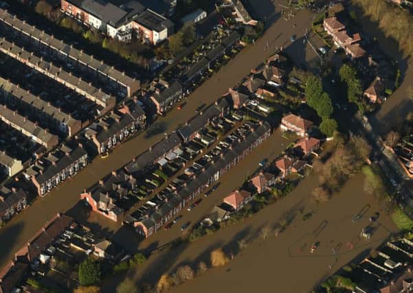 Homes in York were swamped by the Boxing Day floods. PIC: PA