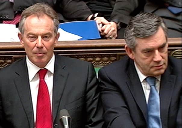 Are Tony Blair and Gordon Brown still to blame for the economy?