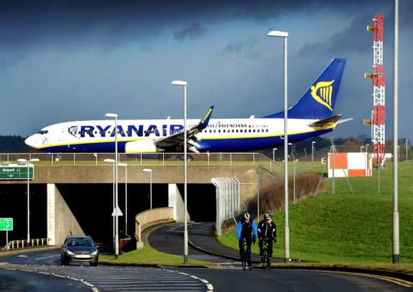 There could be extra flights between Leeds Bradford Airport and Heathrow if a third runway is built at London's main airport.