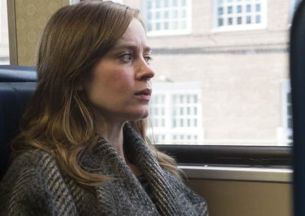 Watching you:  Emily Blunt as Rachel Watson. Picture: PA Photo/Entertainment One.