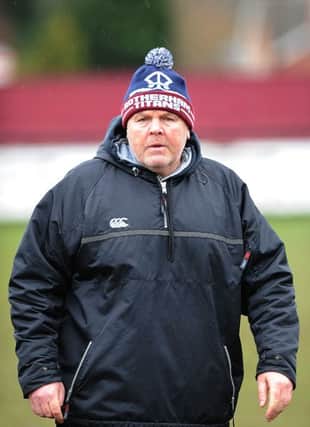 Rotherham Titans head coach, Justin Burnell. Picture: Scott Merrylees