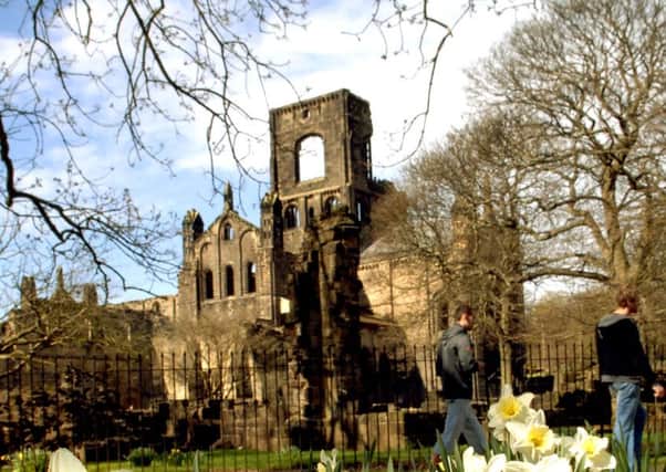 Haunted?: The magnificent and imposing remains of Kirkstall Abbey in Leeds.