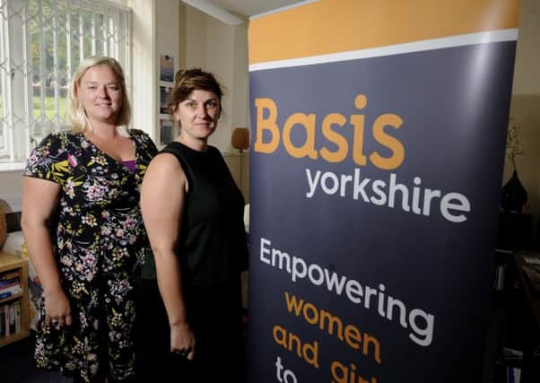Taylor Austin Little and Jo Hall pictured at Basis Yorkshire. Picture: Simon Hulme