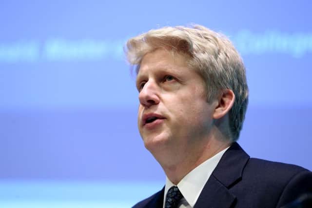 Universities Minister Jo Johnson, gives a speech on science, universities and the EU at the Babbage Lecture Theatre, University of Cambridge in Cambridge. PRESS ASSOCIATION Photo. Photo:  Chris Radburn/PA Wire