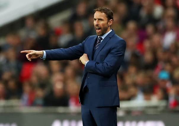 England caretaker manager Gareth Southgate on the touchline during the 2018 FIFA World Cup Qualifying match at Wembley Stadium, London. (Picture: PA)
