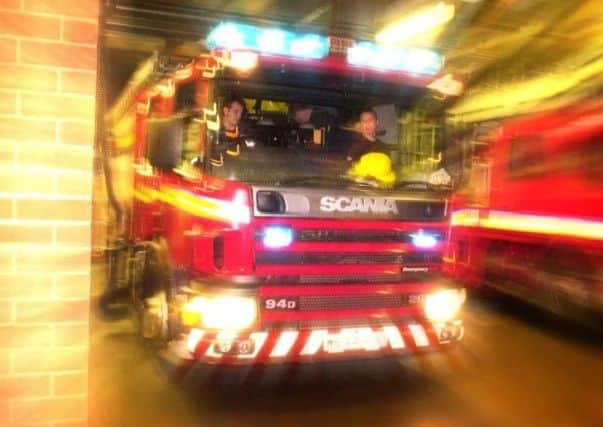 A fire broke out at Holmfirth Vineyard last night.