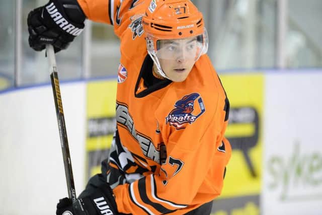COVER ME: Teenager Cole Shudra may be drafted in to help lessen the impact of injuries at Sheffield Steelers. Picture: Dean Woolley.