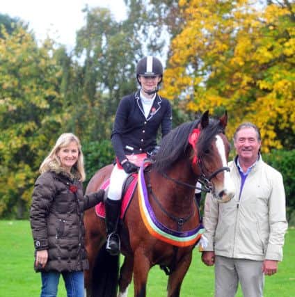 The Search for a Talented Showjumper competition returns. The contest was won in 2015 by Tabby Bentley from Ripley, Harrogate after she impressed judges Tina and Graham Fletcher.  Picture: Tony Johnson.