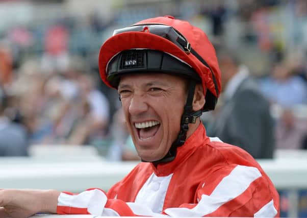 Frankie Dettori in the parade ring during day three of the 2016 Ladbrokes St Leger Festival at Doncaster Racecourse, Doncaster. (Picture: Anna Gowthorpe/PA Wire)