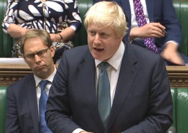Foreign Secretary Boris Johnson, asking why the Stop the War Coalition has not been lobbying the Russian Embassy?