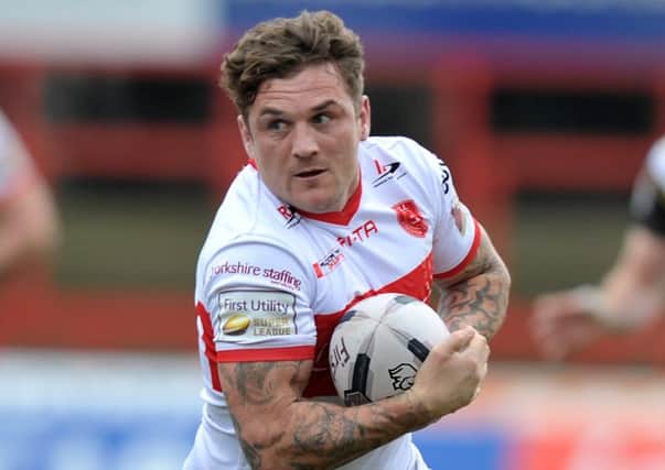 STICKING AROUND: Ben Cockayne is remaining with Hull KR.  Picture: Tony Johnson
