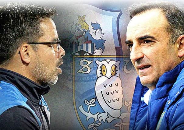 David Wagner's Huddersfield Town welcome Sheffield Wednesday and Carlos Carvalhal (Graphic: Graeme Bandeira)