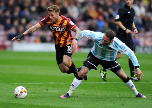 Billy Clarke missed a crucial penalty for Bradford