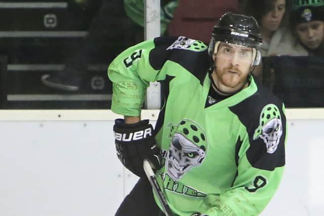 Dominic Osman: Scored vital third-period goal to seal 6-4 win over Guildford. Picture: Arthur Foster.