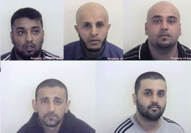 Convicted in Rotherham: Mohammed Whied, Waleed Ali, Asif Ali, Sageer Hussain, Ishtiaq Khaliq