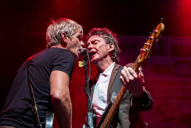 Bruce Foxton on stage with Russell Hastings in From The Jam. Picture: Derek D'Souza