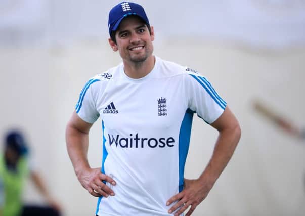 England's captain Alastair Cook. Picture: PA.
